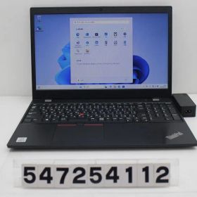 Lenovo ThinkPad L15 Gen1 Core i5 10210U 1.6GHz/8GB/256GB(SSD)/15.6W/FWXGA(1366x768)/Win11 【547254112】