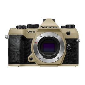 OM SYSTEM ミラーレス一眼カメラ OM-5 Mark II ボディ サンドベージュ OM-5-MK2-BODY-G