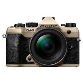 OM SYSTEM OM-5 Mark II レンズキット ミラーレス一眼カメラ [サンドベージュ][ラッピング可]