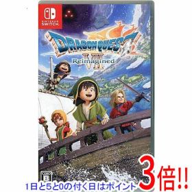 【1日と5.0のつく日、18日はポイント3倍！】【中古】ドラゴンクエストVII Reimagined 早期購入特典付き Nintendo Switch