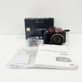 Nikon デジタルカメラ COOLPIX P520 光学42倍ズーム バリアングル液晶 レッド P520RD