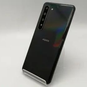 【中古】SHARP SoftBank 【SIMロック解除済み】 AQUOS R5G ブラックレイ 12GB 256GB 908SH【広島本通】保証期間１ヶ月【ランクC】
