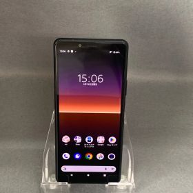 美品 国内版 SIMフリー Sony Xperia 10 II 64GB ブラック色 SOV43