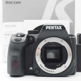ペンタックス Pentax K-70 24MB Digital SLR Camera Black 1158 Shots 元箱 [美品] #Z6388A