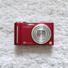 【動作品】Panasonic LUMIX DMC-ZX1 レッド レトロコンデジ