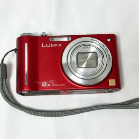 【通電確認済】Panasonic LUMIX DMC-ZX1 レッド【訳あり】