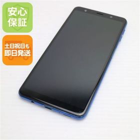 中古 SIMフリー Galaxy A7 ブルー