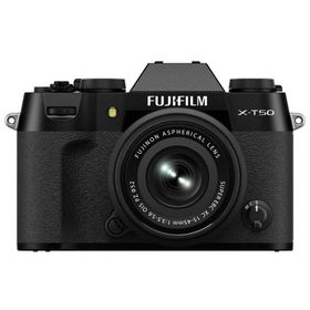 FUJIFILM 一眼レフカメラ X-T50 XC15-45mmレンズキット ブラック FX-T50B/1545KIT 富士フイルム 即納・送料無料