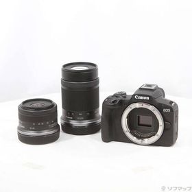 〔中古〕Canon(キヤノン) EOS R50 ダブルズームキット ブラック〔258-ud〕