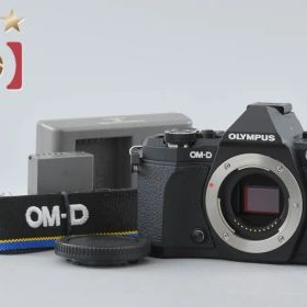 【中古】OLYMPUS オリンパス OM-D E-M5 Mark II ブラック ミラーレス一眼カメラ シャッター回数僅少