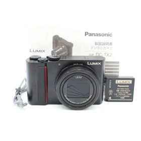 PANASONIC Lumix DC-TX2-K コンパクトデジタルカメラ