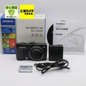 【極上品】 OLYMPUS SH-25MR ブラック GPS内蔵 1600万画素 CMOS 光学12.5倍ズーム デジタルカメラ #090VV0672