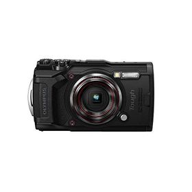 OM SYSTEM/オリンパス OLYMPUS デジタルカメラ Tough TG-6 ブラック 1200万画素CMOS F2.0 15m 防水 100kgf耐荷重 GPS 内蔵Wi-Fi TG-6BLK
