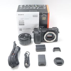 ソニー SONY α6400 パワーズームレンズキット ILCE-6400L B