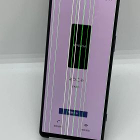 @【訳あり品】Xperia 5 III SIMロック解除済 128GB SOG05ブラック5924 SO-53Bグリーン 4707