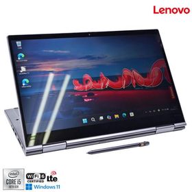 訳あり 2-in-1 SIMフリーWi-Fi6 顔認証 ノートパソコン Lenovo ThinkPad X1 Yoga Gen 5 Core i5 10210U m.2SSD256G メモリ8G Windows11