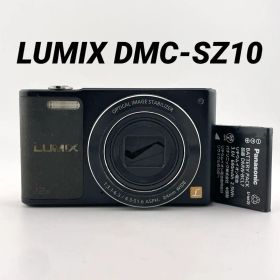 実写良⭕️【動作確認済】LUMIX DMC-SZ10 ブラック デジタルカメラ