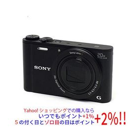 爆買【中古】SONY製 Cyber-shot DSC-WX350 ブラック/1820万画素