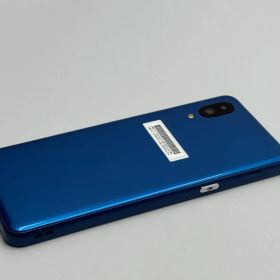 【中古B】シンプルスマホ6 A201SH インディゴブルー SIMフリー 白ロム