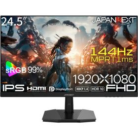 JAPANNEXT JN-IPS245G144F [24.5インチ液晶モニター] xp10n