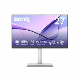 ベンキュージャパン BenQ Mac向けモニター MA270UP 27インチ 4K/IPS/Nano Gloss(グレア)/Display P3 95%/VESA D