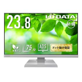 I-O DATA｜アイ・オー・データ PCモニター 抗菌モデル【受注生産品】 ホワイト LCD-A241DW-AG [23.8型 /フルHD(1920×1080) /ワイド /75Hz]