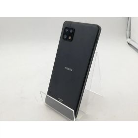 【中古】SHARP au 【SIMフリー】 AQUOS sense6s ブラック 4GB 64GB SHG07【柏】保証期間1ヶ月【ランクC】