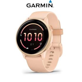 Garmin ガーミン vivoactive 6 フィットネスGPSウォッチ Pink Dawn / Pink Dawn Metallic