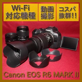 ❤️予備電池付❤️Canon EOS R6 MARK II トリプルレンズ