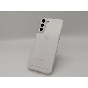 【中古】SAMSUNG docomo 【SIMロック解除済み】 Galaxy S21 5G ファントムホワイト 8GB 256GB SC-51B【浜松駅前】保証期間１ヶ月【ランクB】
