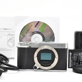★良品★ フジフイルム FUJIFILM X-A1 ボディ シルバー ミラーレス一眼 【1630万画素】 ★ #8628