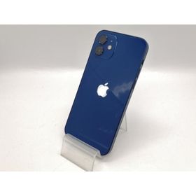 【中古】Apple au 【SIMロック解除済み】 iPhone 12 128GB ブルー MGHX3J/A【大須アメ横】保証期間１ヶ月【ランクC】