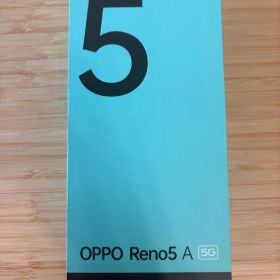 【未使用品】 OPPO Reno5 A 本体 ワイモバイル版 シルバーブラック