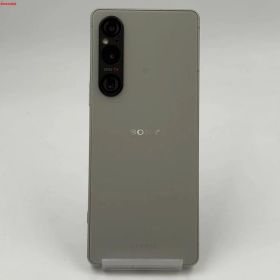【中古】Xperia 1 V 12GB/256GB プラチナシルバー A301SO SoftBank版SIM