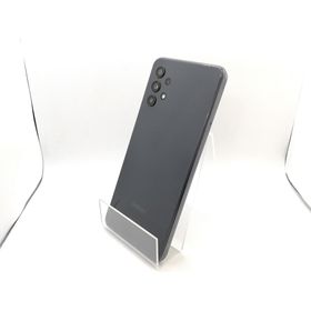 【中古】SAMSUNG au 【SIMロック解除済み】 Galaxy A32 5G オーサムブラック 4GB 64GB SCG08【熊本】保証期間１ヶ月【ランクC】