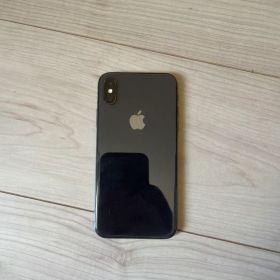 Apple iPhone X 64GB スペースグレイ 画面割れあり 動作品