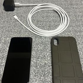 Apple iPhone X64GB本体MAGPULケース充電ケーブルセット