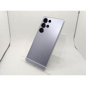 【中古】SAMSUNG au 【SIMフリー】 Galaxy S25 Ultra チタニウムシルバーブルー 12GB 256GB SCG32【川崎駅前】保証期間１ヶ月【ランクA】