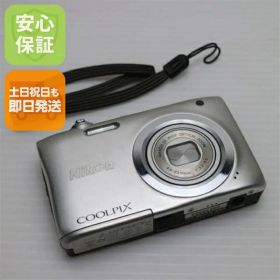【中古】 超美品 COOLPIX A100 シルバー 安心保証 即日発送 コンデジ Nikon 本体 土日祝発送OK