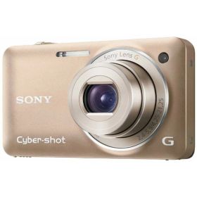 【中古】SONY デジタルカメラ Cyber-Shot(サイバーショット) WX5 (1220万画素CMOS/光学x5) ゴールド DSC-WX5/N