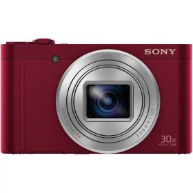 【中古】【整備済み品】 ソニー コンパクトデジタルカメラ Cyber-shot DSC-WX500 レッド 光学ズーム30倍(24-720mm) 180度可動式液晶モニター DSC-WX500 RC
