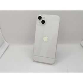 【中古】Apple 国内版 【SIMフリー】 iPhone 14 Plus 256GB スターライト MQ4L3J/A【大須】保証期間１ヶ月【ランクC】