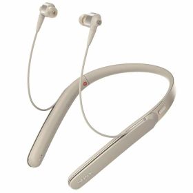 【整備済み品】 SONY ソニー ワイヤレス ノイズキャンセリング イヤホン WI-1000X : Bluetooth/ Amazon Alexa搭載 /ハイレゾ対応 最大10時間連続再生 カナル型 マイク付き 2017年モデル 360 Reality Audio認定モデル シャンパンゴールド WI-1000X N 180日保証