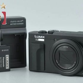 【中古】Panasonic パナソニック LUMIX DC-TZ90 ブラック コンパクトデジタルカメラ