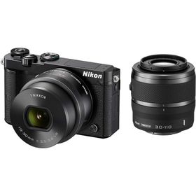 Nikon J5 ダブルズームキット ブラック 良品 動作確認済み 1ヶ月保証付 小型軽量 ミラーレス