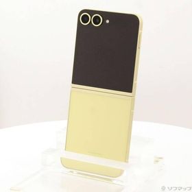 〔中古〕GALAXY Galaxy Z Flip6 256GB イエロー SM-F741QZYASJP SIMフリー〔349-ud〕