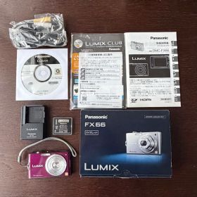 【動作確認済み】Panasonic LUMIX DMC-FX66 バイオレット