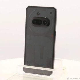 〔中古〕Nothing（ナッシング） Phone (3a) 128GB ブラック A10400154 SIMフリー〔262-ud〕