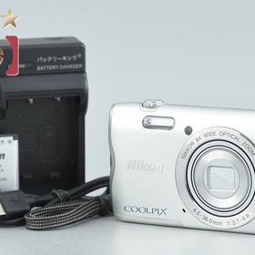 【中古】Nikon ニコン COOLPIX A300 シルバー コンパクトデジタルカメラ