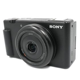 ソニー VLOGCAM ZV-1F コンパクトデジタルカメラ sony-vlogcam-zv-1f-bc ブラック 整備済みアウトレット品 [良い(B)]